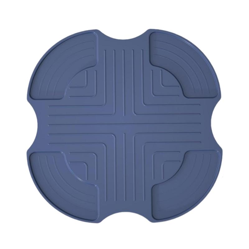 

1Pc Silicone Heat-insulating Pad Air Fryer Trivets For Crispi Portable Hot Pads Potholders Airfryer Accessories синий