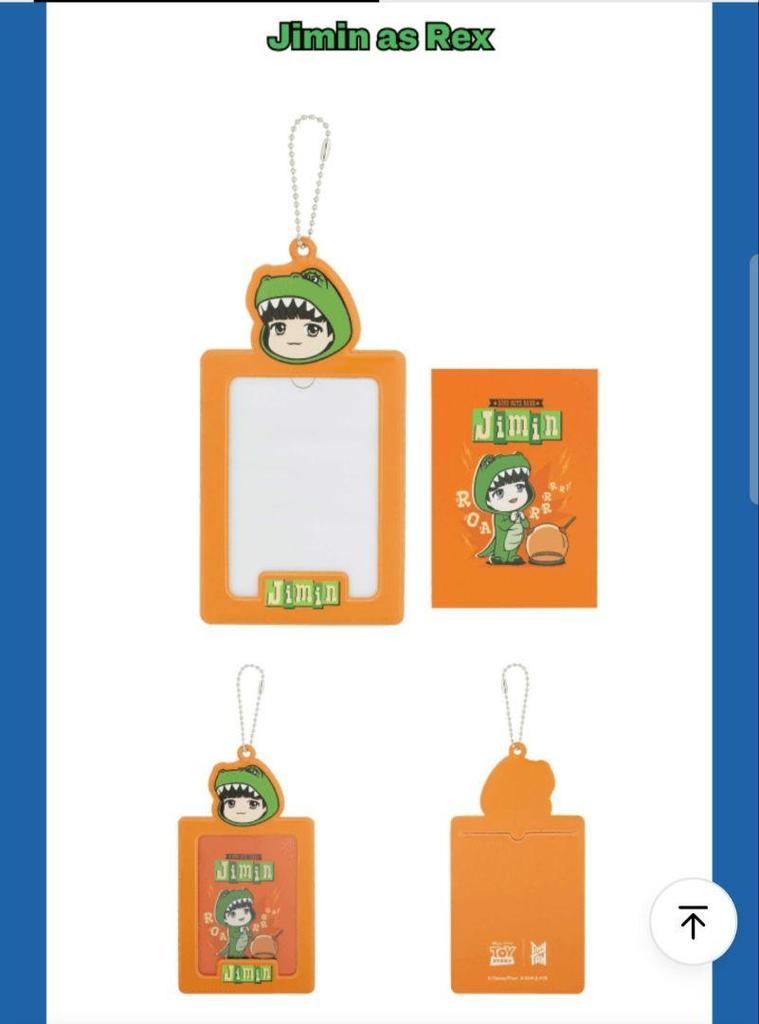 [USED] TinyTAN Toy Story Mini Photocard Holder Jimin
