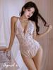 Sexy Lingerie Underwear Innerwear Babydoll Seductive Underwear Leotard One Piece Bodysuit Lace Strap Negligee Nightwear Cosplay Transparent Extreme