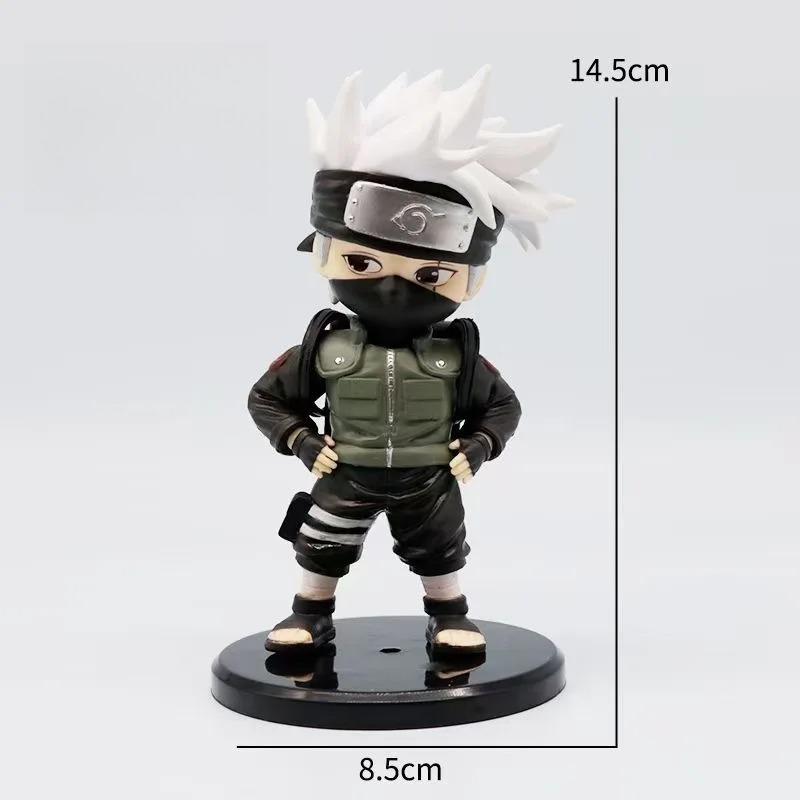 Naruto Uzumaki Naruto Hatake Kakashi Anime Figure PVC Toys 15cm