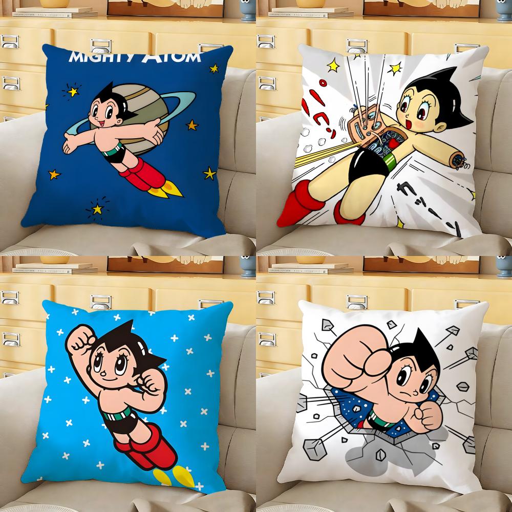 Anime AAstro BBoy Cushion Cover Soft Durable Reversible Pillow Cover Home Car MultiScene Daily Comfort Pillowcase