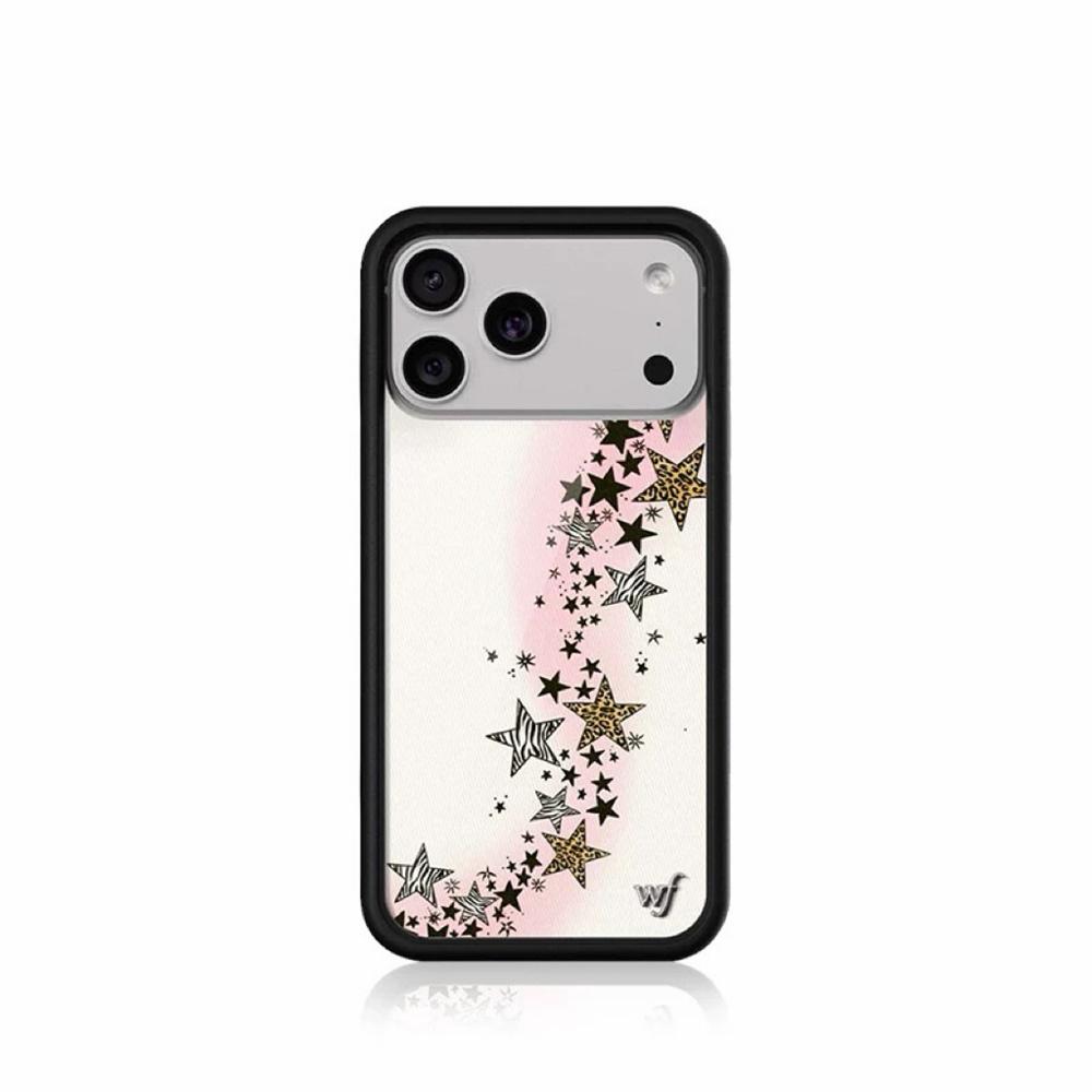 

Wildflower 2025 New Cherry puppy Phone Case Flash Diamond For iPhone 17 Pro Max 12 13 14 15 plus 16 Pro Cover 3D WF Cartoon Case For iPhone 17 air