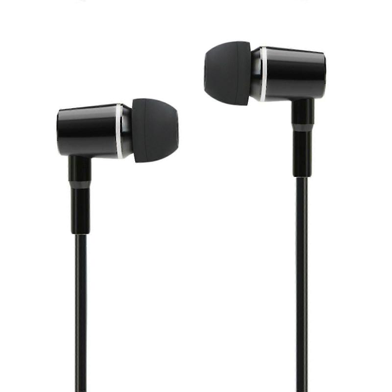Stereo Musik Headset Luftschlauch Anti-Strahlung Kopfhörer In-Ear Kopfhörer