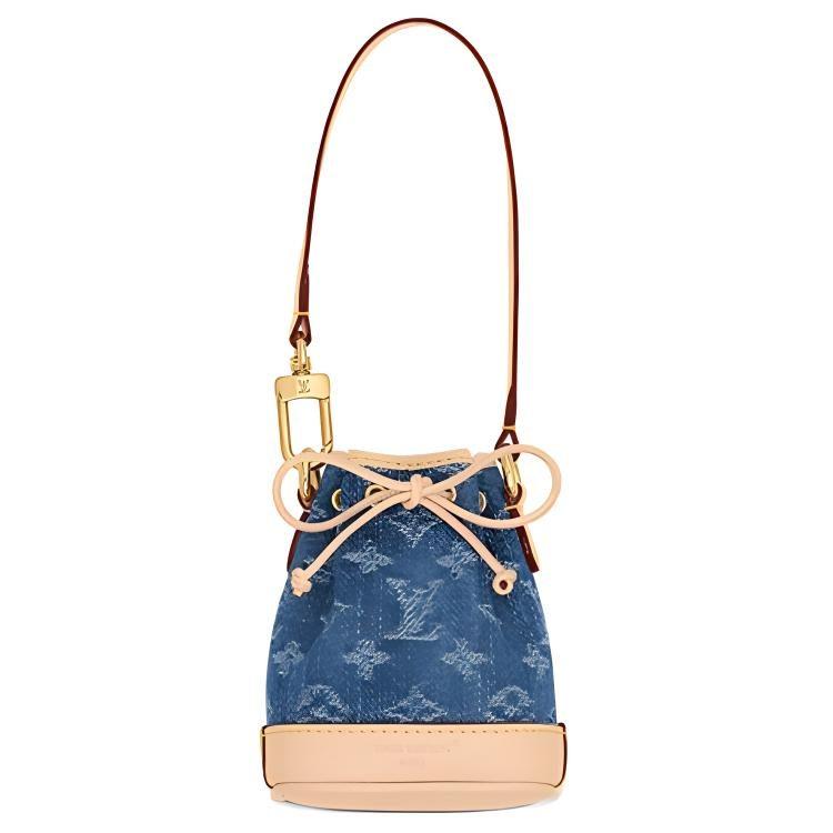 LOUIS VUITTON NOE Denim With Leather