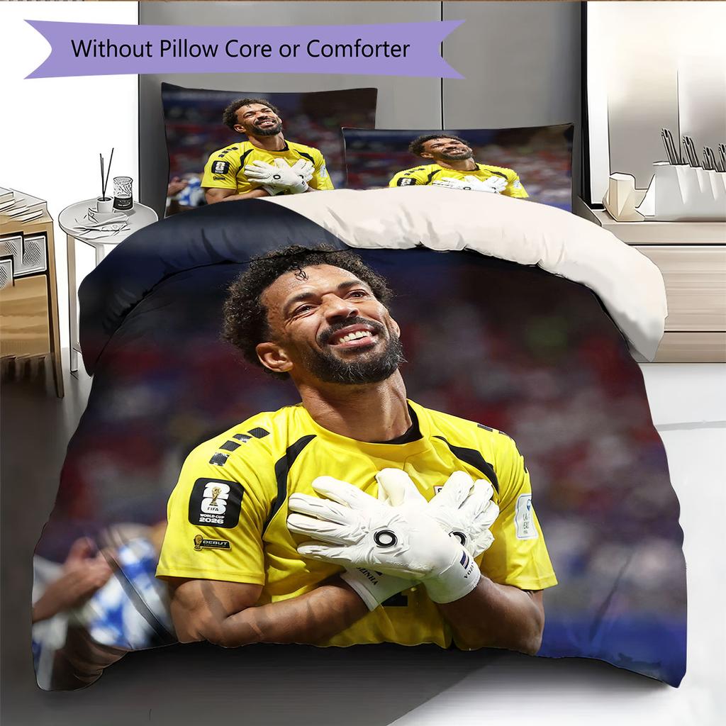 Vozinha capo verde Modello Biancheria da Letto Decorazione per la Casa Regalo di Compleanno (1 * copripiumino + 2 * federa, senza nucleo),merchandising per fan.