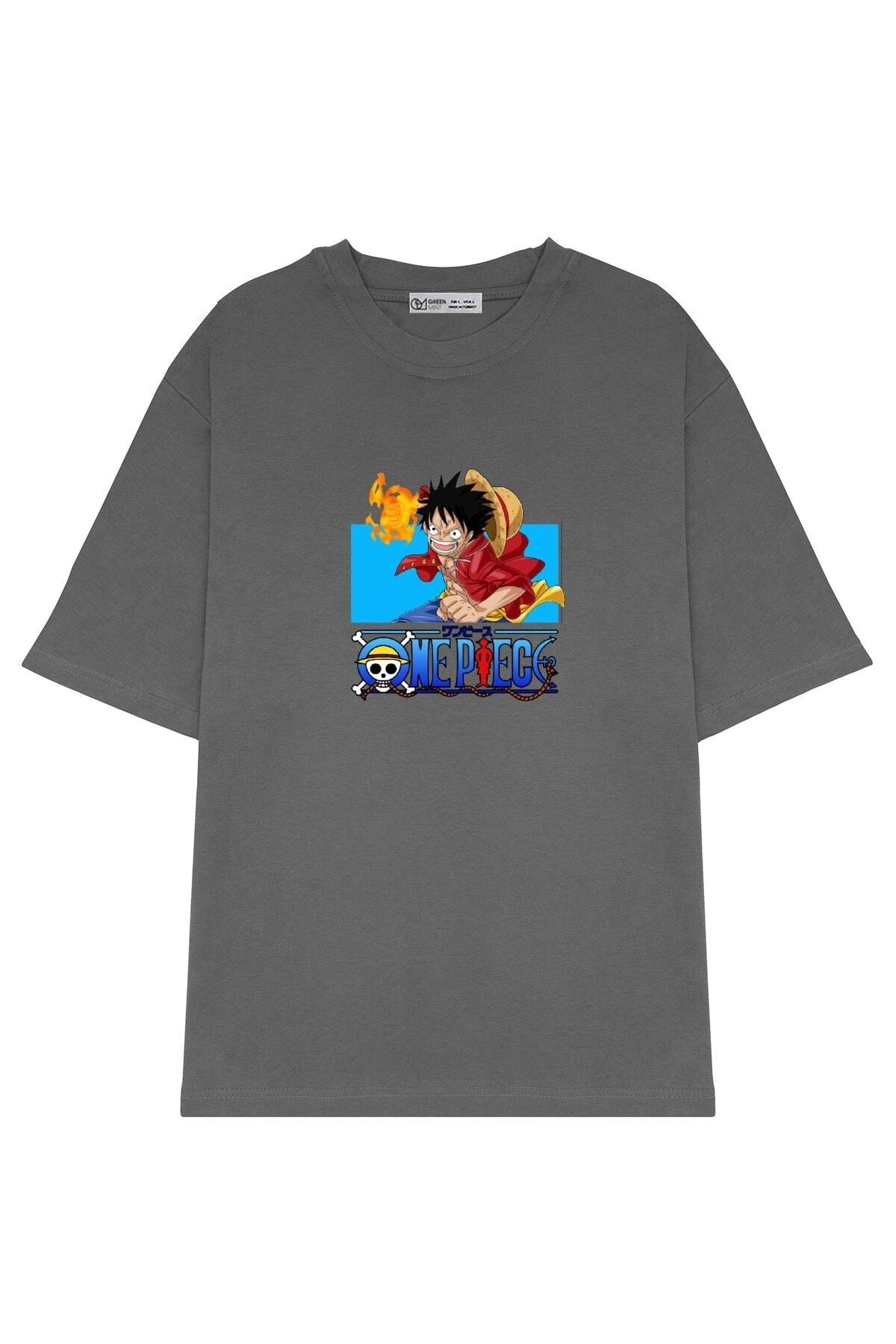 

Футболка унисекс оверсайз One Piece Luffy