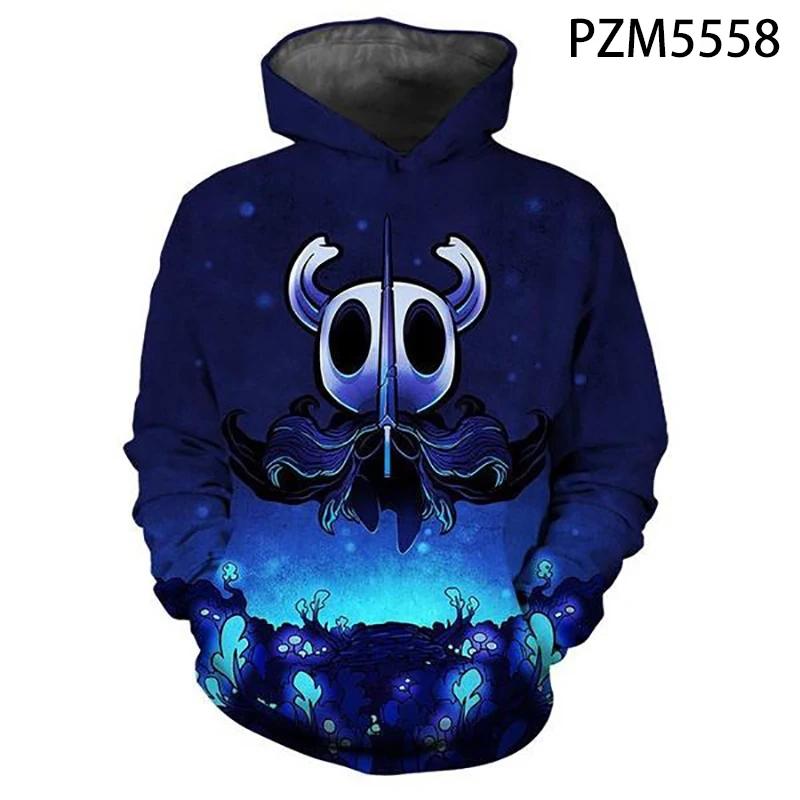 Толстовка с 3D принтом игры Hollow Knight для мужчин и женщин модный повседневный пуловер мужские уличные толстовки больших размеров 6XL 1640₽
