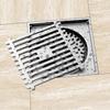 Household Bathroom Copper Floor Drain Balcony Shower Room Drainage Odor Proof Floor Drain