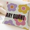 MMarys logo QQuants Cushion Cover Polyester Sofa Cushions Decorative Throw Pillows Home Decoration Pillowcover