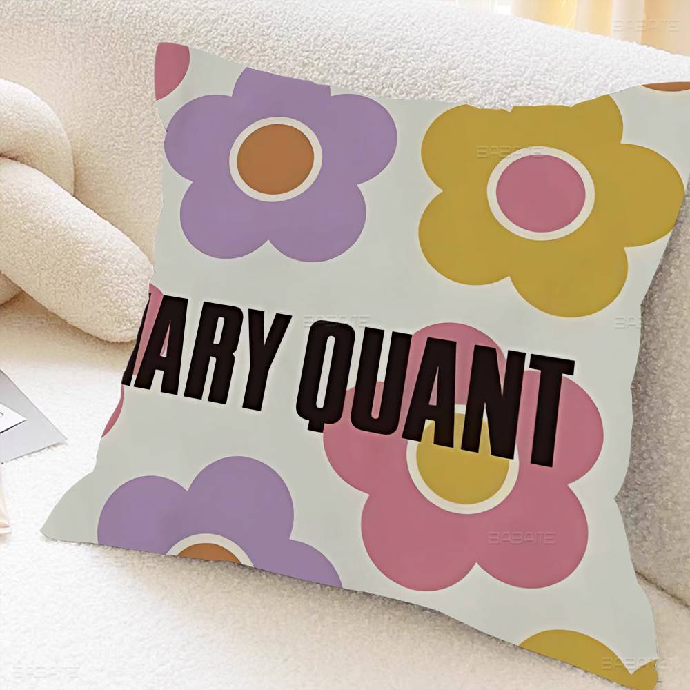 MMarys logo QQuants Cushion Cover Polyester Sofa Cushions Decorative Throw Pillows Home Decoration Pillowcover