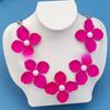 Fashion Flowers Necklace For Women Ladies