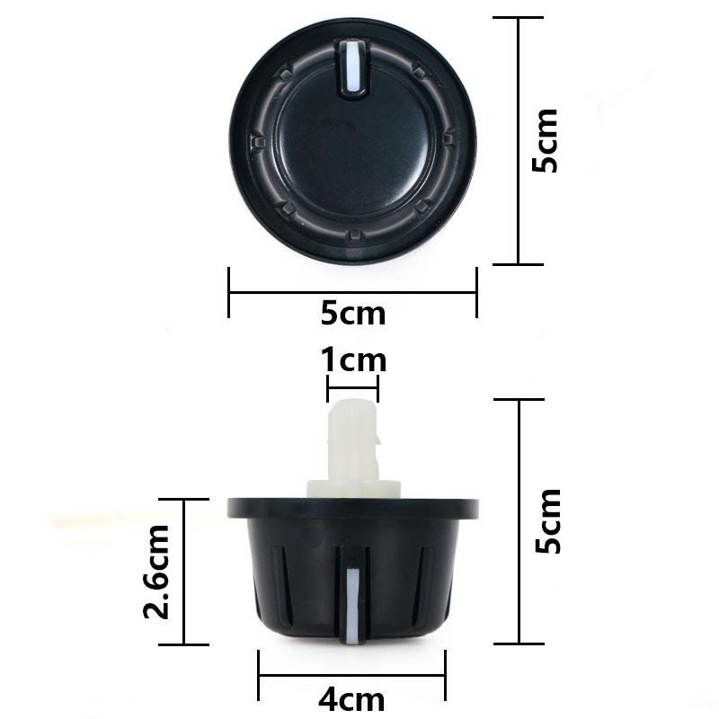 Car Air Conditioning Heater Controller Adjustment Knob Switch Button For Toyota Fortuner / Hilux Vigo 2011 2012 2013 2014 2015