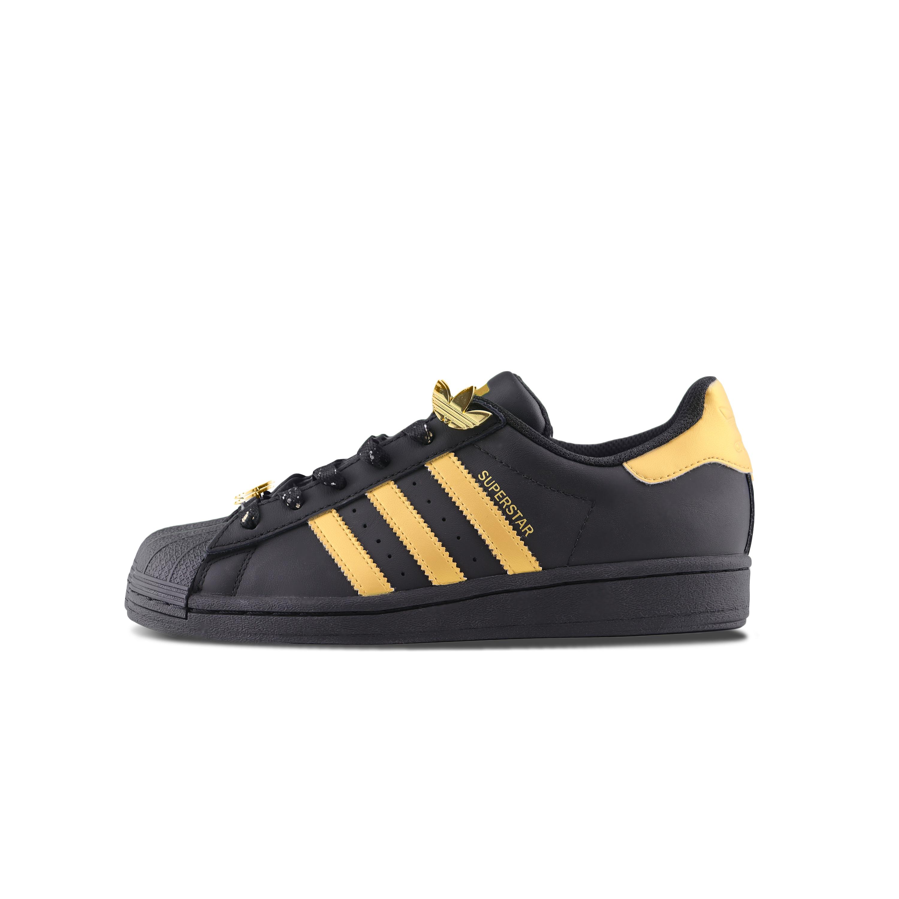 

Adidas Originals SUPERSTAR Низькі кеди для скейтбордингу, стійкі до ковзання та стирання, унісекс, чорно-золоті EG4959(Команда129-) 41⅓