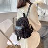 Popular Crossbody Small Bag Women's Spring New Leisure College Style Canvas Bag Jacquard Backpack
