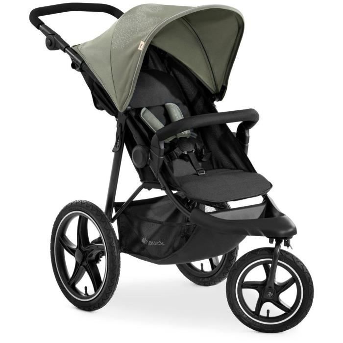 HAUCK - Poussette Tout Terrain - RUNNER 2 - 3 Roues - Pliage À 1 Main - Mickey