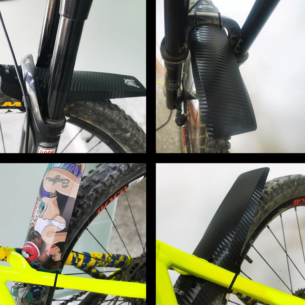 Universals Cycling Mud Guard Waterproofs Bicycles Mudguard Removable Road Bike Front and Rear Tire Bike Mudguard