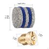 Foam Generator Replacement, Universal, Pressure Thread Nozzle Mesh Gauze Filter High Performance