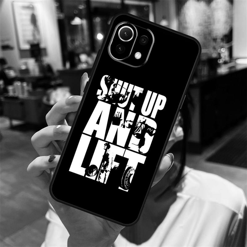 

Bodybuilding Gym Fitness Phone Case For Xiaomi 13 11T 12T Pro 11 12 Lite POCO X4 GT F4 F3 M5 M5s F5 X3 X5 Pro Cover Xiaomi 13 Lite