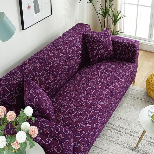 Elastic All -Inclusive Sofa Cover Four Seasons General Printing Sofa Towel Cover Living Room Home Corner Sofa Cover 1 /2 /3 /4seater