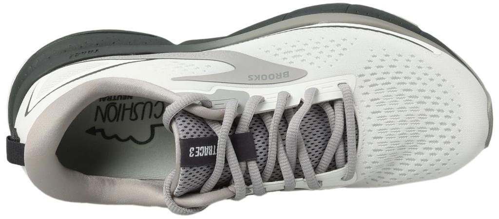 Running Shoes Sneakers Trace 3 BRM 4123 White Cm D [Brooks] Men's 25.0