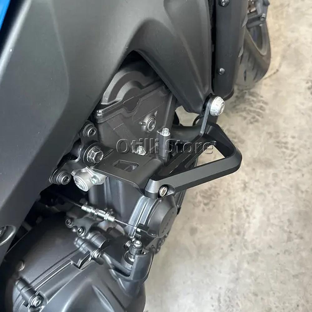 Motorcyle Side Engine Guard Crash Tank Bar Bumper Fairing Frame Protector For Yamaha MT-09 MT09 SP 2021-2025 Tracer 9 GT XSR900