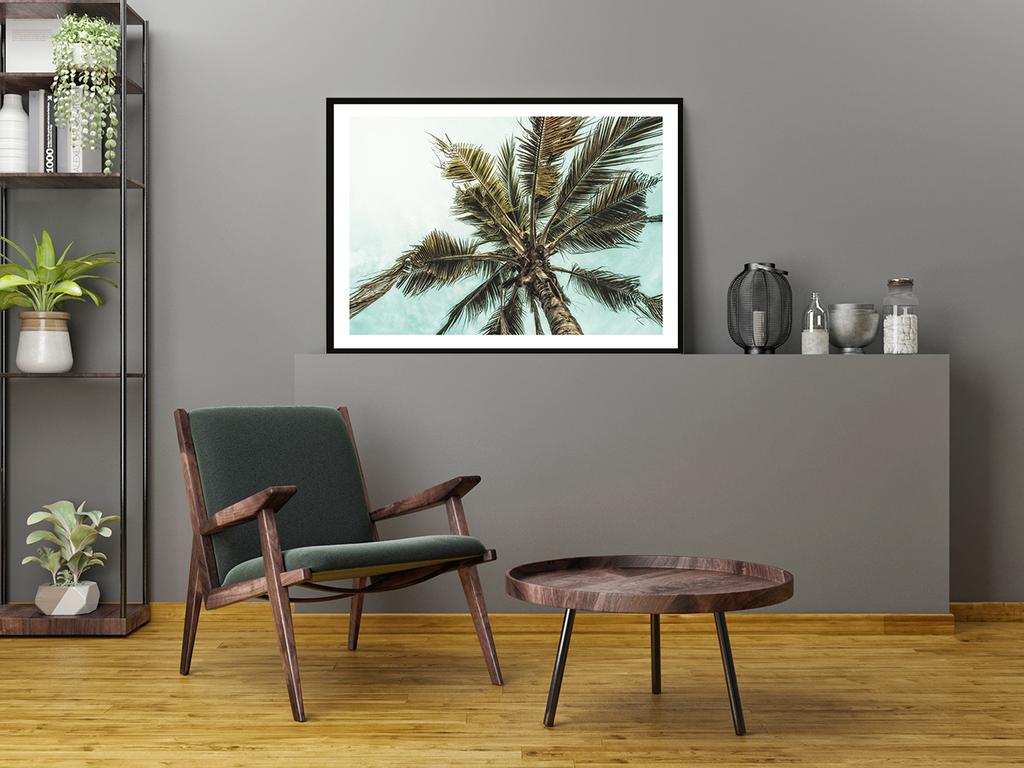 Obraz plakat w ramie 33x43 cm palma p2246