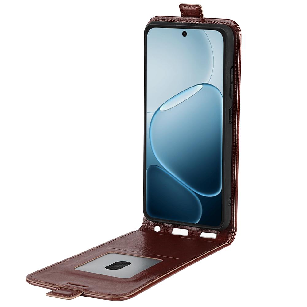 Phone Case For Oppo A6x 5G / A6x 4G with Card Slots Vertical Flip Leather Phone Cover