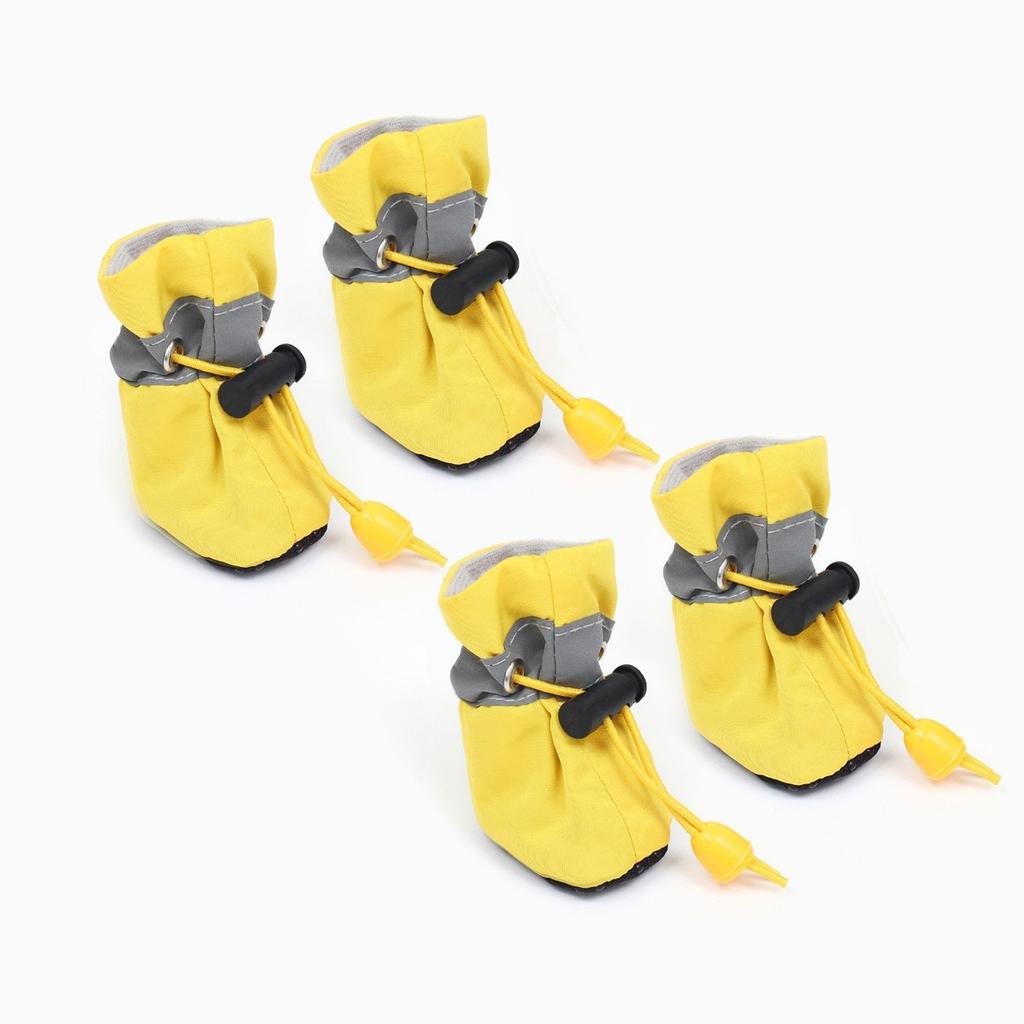 Pet Rain Boots, Small Dog  Pads, Silicone Dog Shoes
