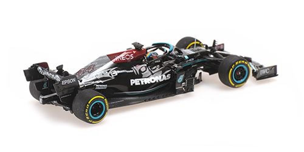 Minichamps W12E Hamilton Qatar GP 2021 Winner Finished Product 1/43 M-AMG