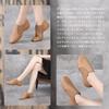 Jazz Dance Jazz Jazz Comfortable Elastic Beige Size 37 Shoes, Children's Shoes, Women's Shoes, Fit, Sides, Slip-on,