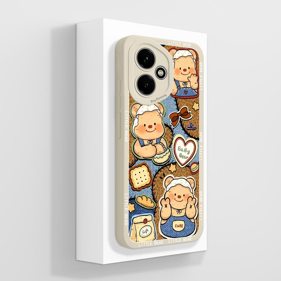 For Honor 400 Pro 5G Case Cute Healing Patterns High Quality Phone Cover For Honor400Pro Soft Liquid Silicone Lightweight Funda
