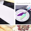 Colorful Stainless Steel Serrated Edge Cake Server Blade Cutter Pie Pizza Shovel Cake Spatula Baking