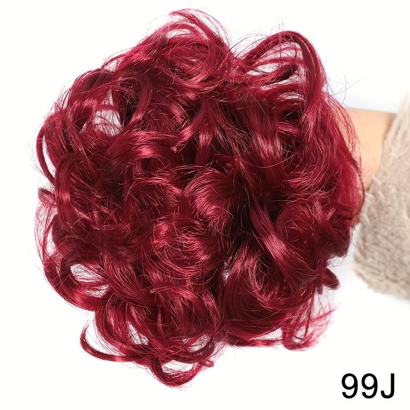 

Синтетический коготь в шиньоне кудрявый небрежный пучок для волос для женщин резинка для волос накладные волосы аксессуары для волос на Хэллоуин Рождество