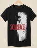 Scarface - Pánské a dámské černé tričko inspirované filmovým plakátem
