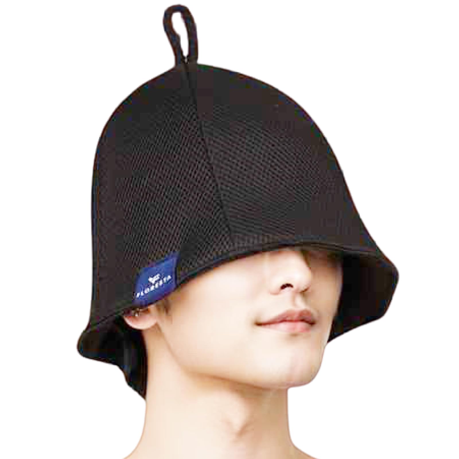 

Sauna super quick double for men and sauna sauna goods [floresta] hat, polyester, drying, layered, large, deep, washable, women, supplies, чорний