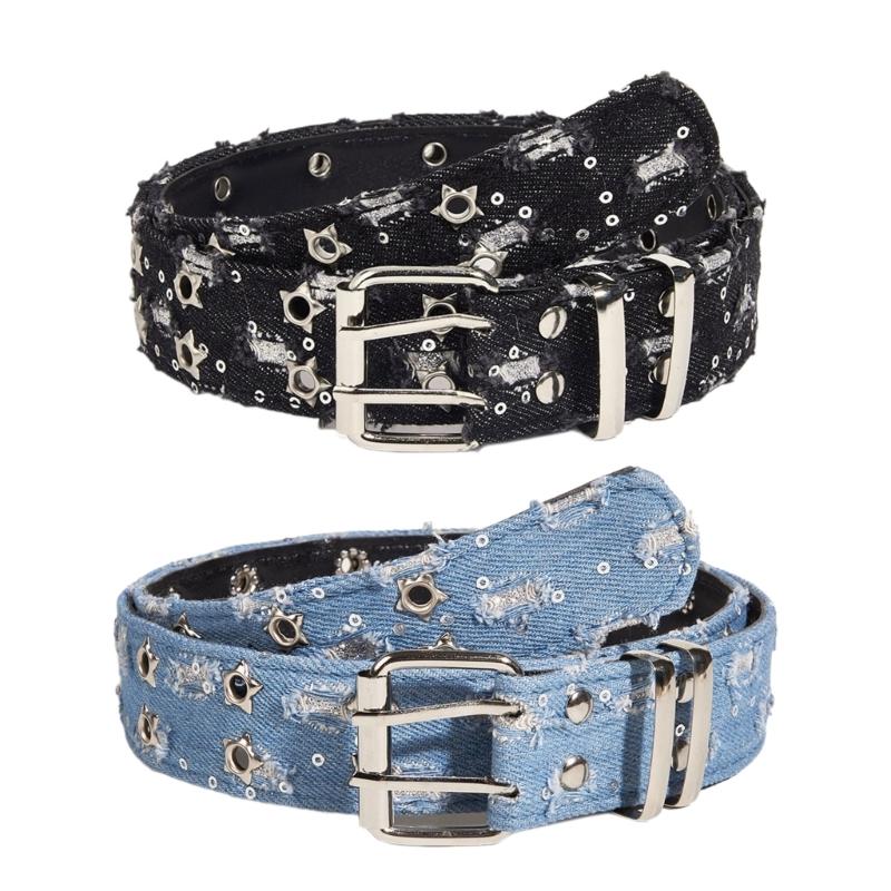 Star Chain Belly Chain For Dress Chain Belt For Women Waist Chain Belt Grommet Waist Chain Sequined Grommet Belt