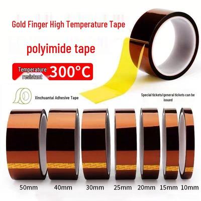 Goldfinger Hitzebeständiges Polyimidband – Hochtemperatur-Braunes Isolierklebeband