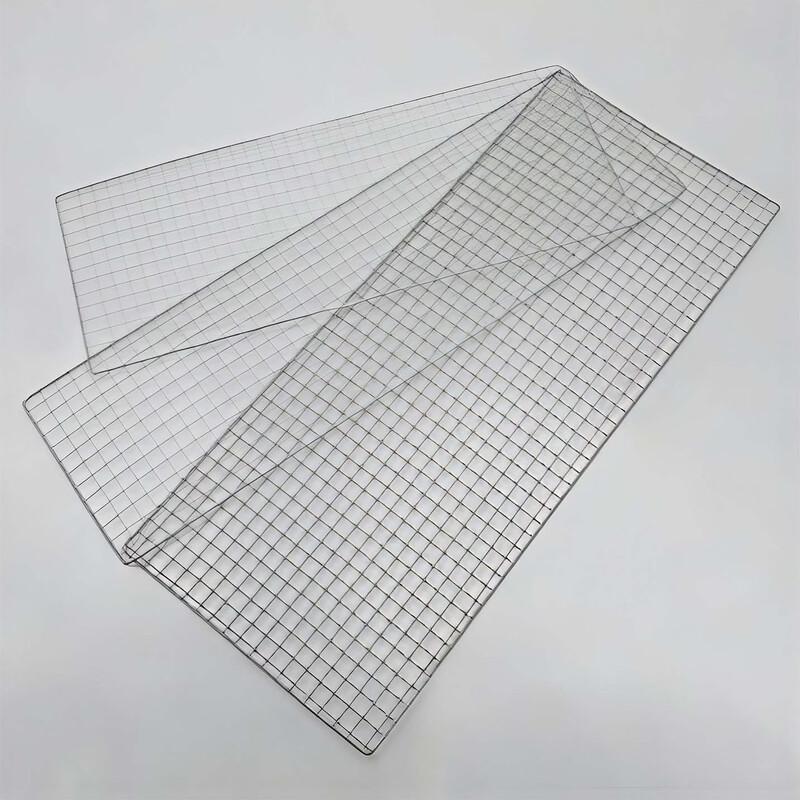 SMVP Rectangular Stainless Steel BBQ Grill Mesh