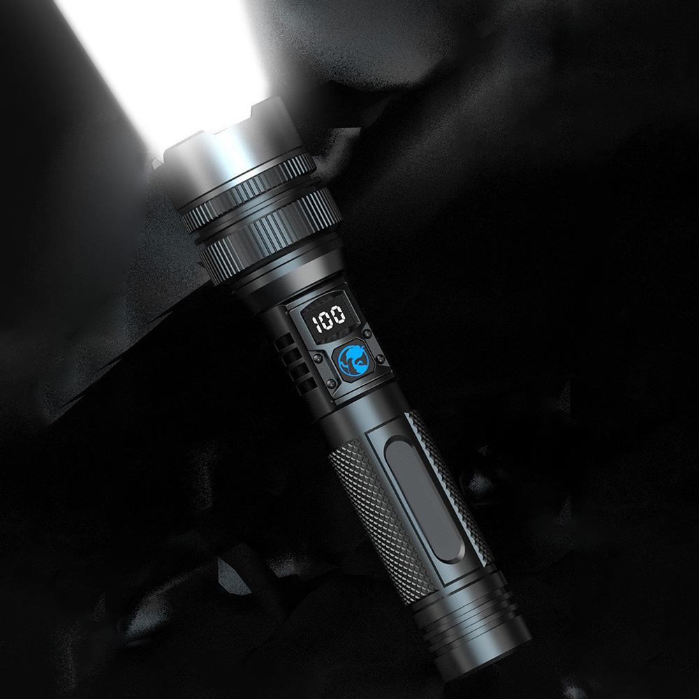 LED Flashlight Rechargeable Flashlight 500 Lumens Handheld Flashlight for Camping Hiking Outdoor Home Emergency