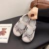 Retro Bow Flat Women's Shoes - Roman Girl Spring/Summer Collection