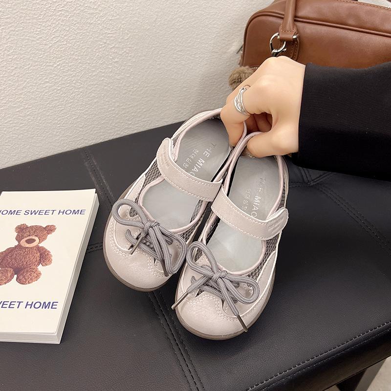 Retro Bow Flat Women's Shoes - Roman Girl Spring/Summer Collection