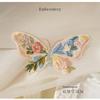 Iron On Patches Cute Waterproof Flower Butterfly Embroidery Heat Transfer Applique for Outdoor Bag Camping Gear Decoration