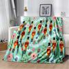 3D Nutcracker Christmas Tree Soft Plush Blanket,Flannel Blanket Throw Blanket for Living Room Bedroom Bed Sofa Picnic Cover Kids