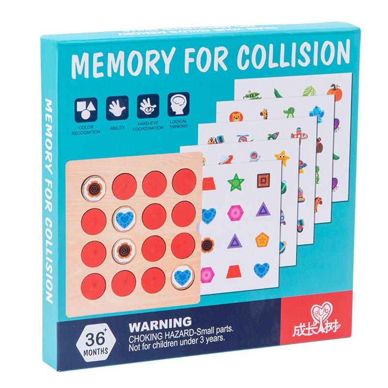 Children'S Memory Chess Zhiyi Toys Children'S Parent-Child Interactive Table Games Memory Concentration Training