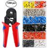 ABS Metal Construction Ferrule Crimper Crimper Plier PVC Insulation