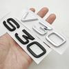 3D ABS Car Styling Badge Logo S30 C30 V30 Rear Trunk Emblem Decals For Volvo S30 V30 C30 Auto Exterior Accessories