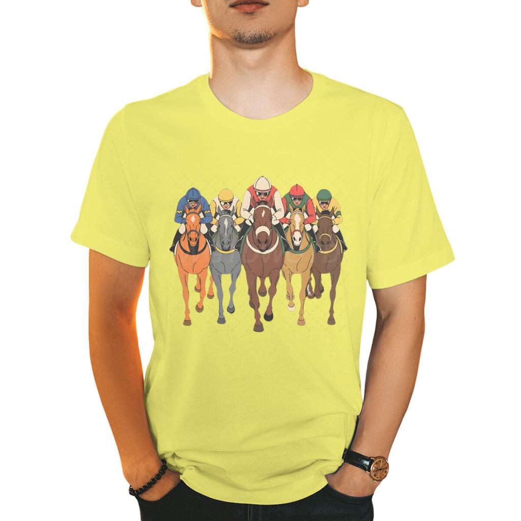 Derby Day Classic T-shirts Tops 2025 Derby Party Tee Summer Men Clothing Racing Horse Racing Shirt Unisex Fashion Casual Tops