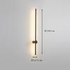 Fumi  Contemporary Long Strip Wall Lamp,  Led  Minimalist Indoor Wall Light For Indoor Living Room Bedroom,dining Room,bathroom