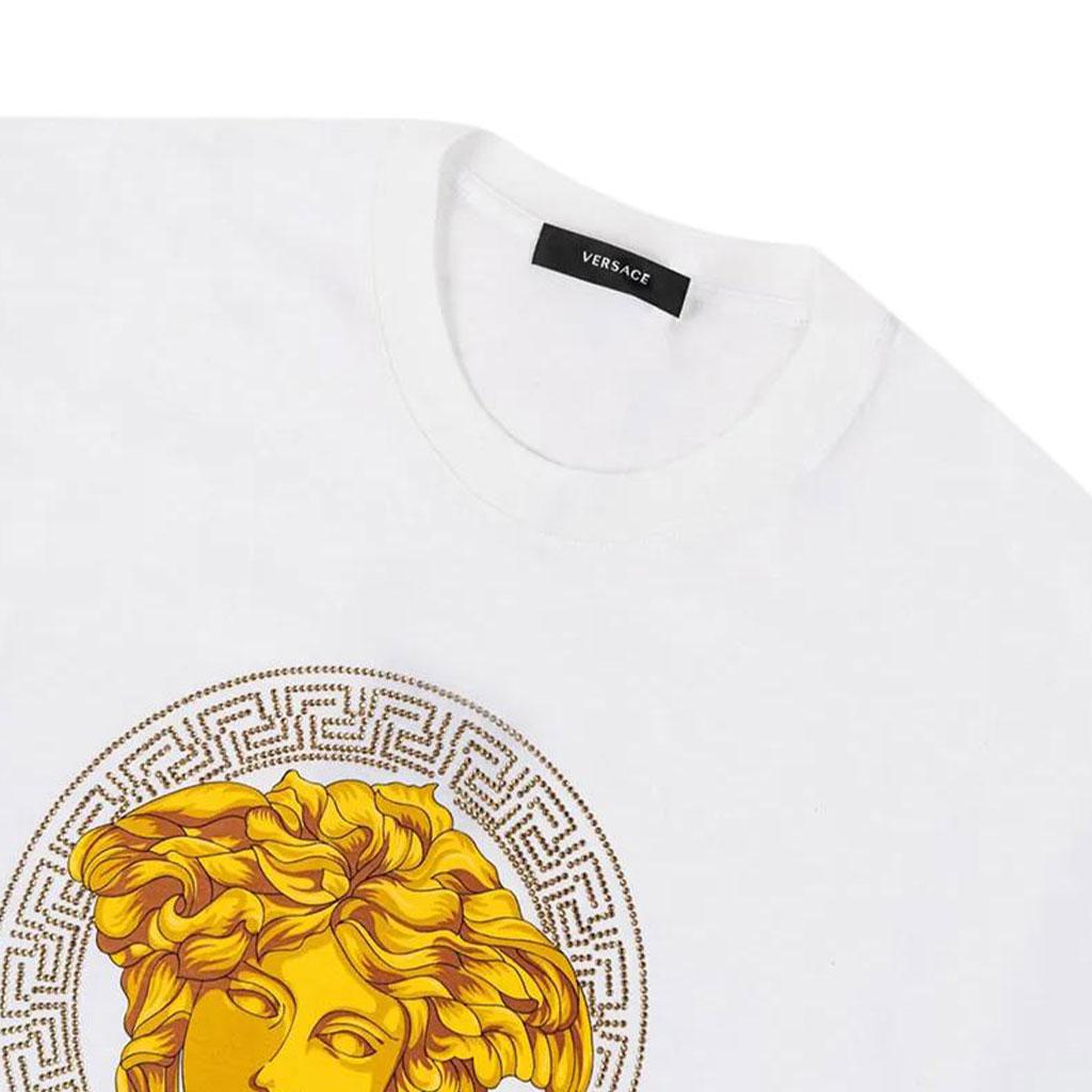 VERSACE Medusa Logo T Shirt 1006193-1A04213-1W000