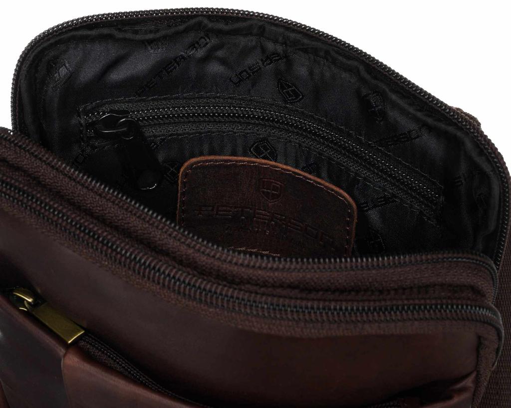 Torba skórzana PTN M22E-OPU-6804 Brown